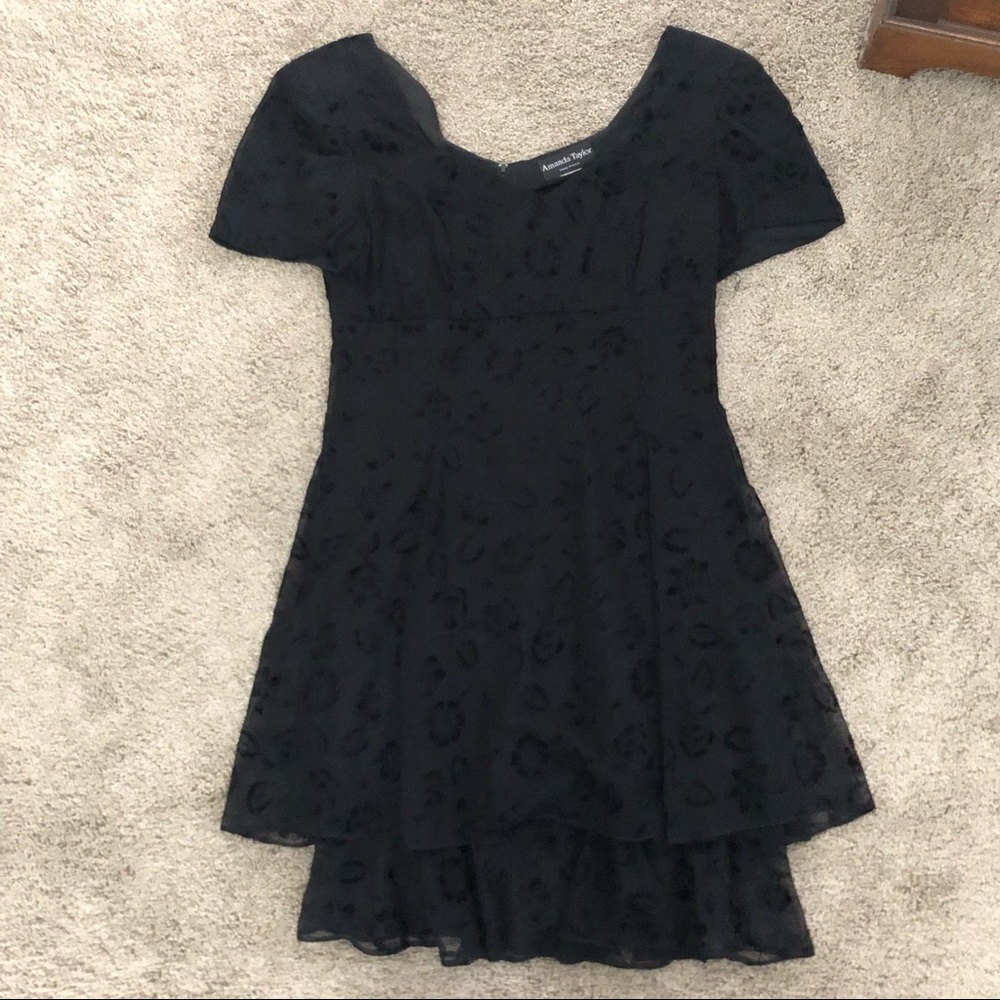 Small black Amanda Taylor dress